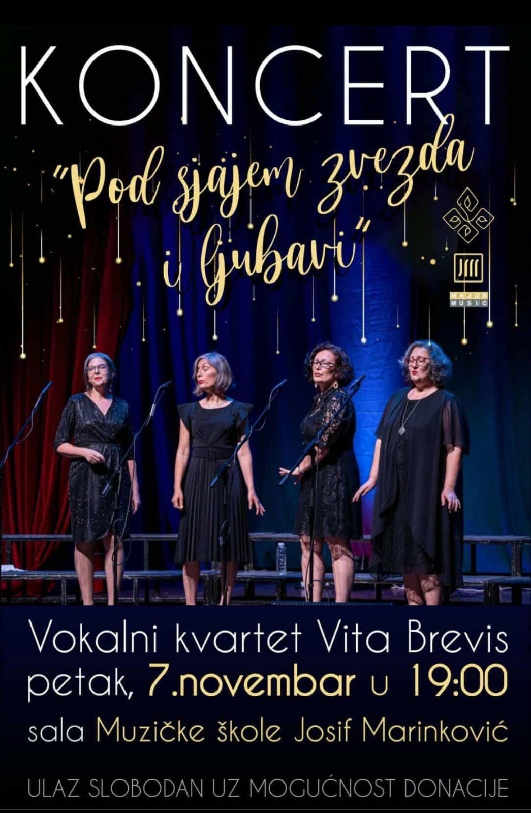 Read more about the article Концерт женског вокалног квартета „Вита Бревис“