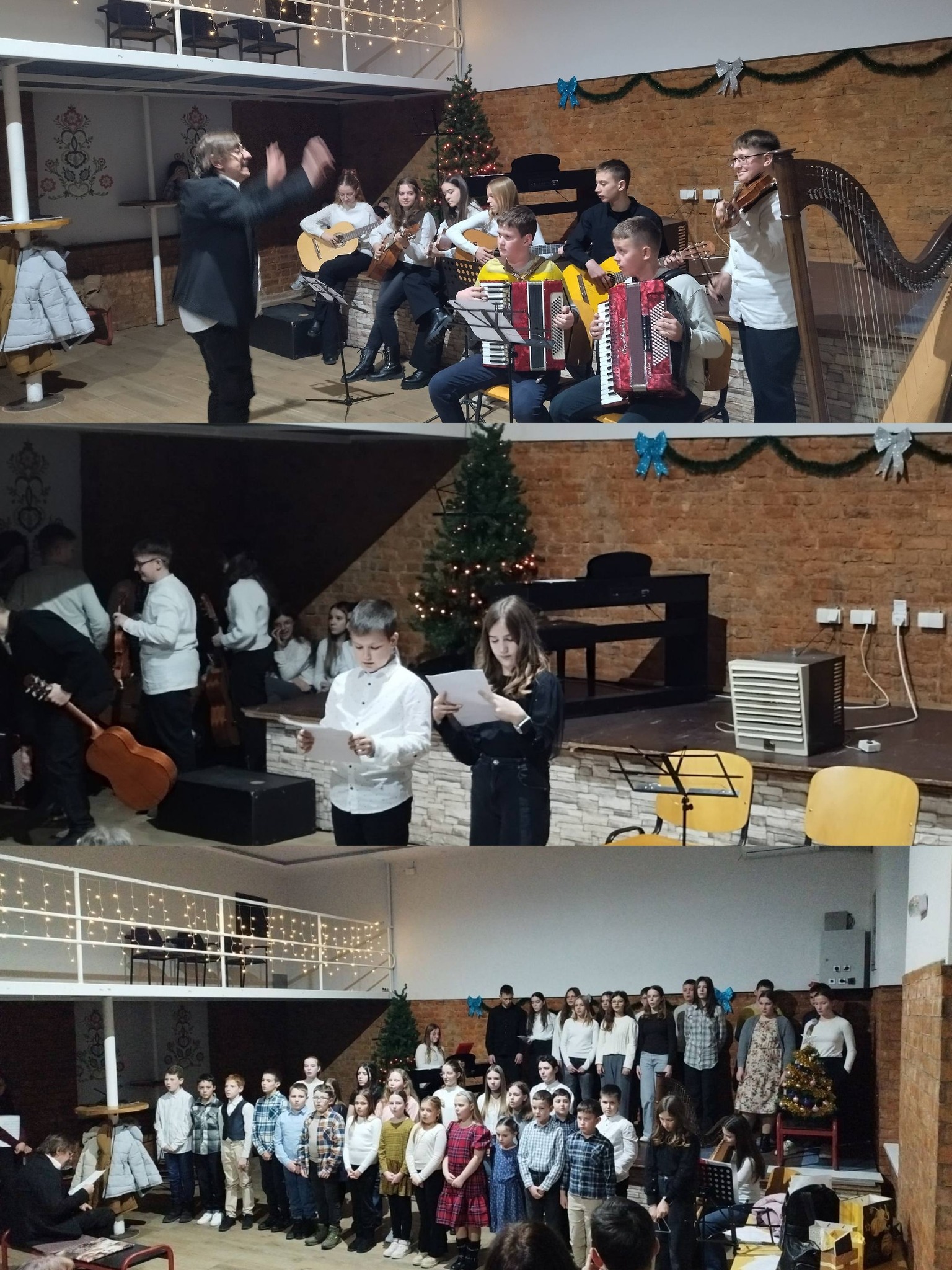 Read more about the article Новогодишњи концерти ученика издвојеног одељења у Ковачици МШ „Јосиф Маринковић“ Зрењанин